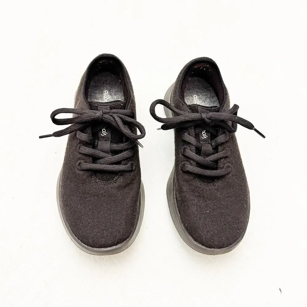 Allbirds Women's WR2 Black Ultra Merino Wool Comfort Sneaker Size 8